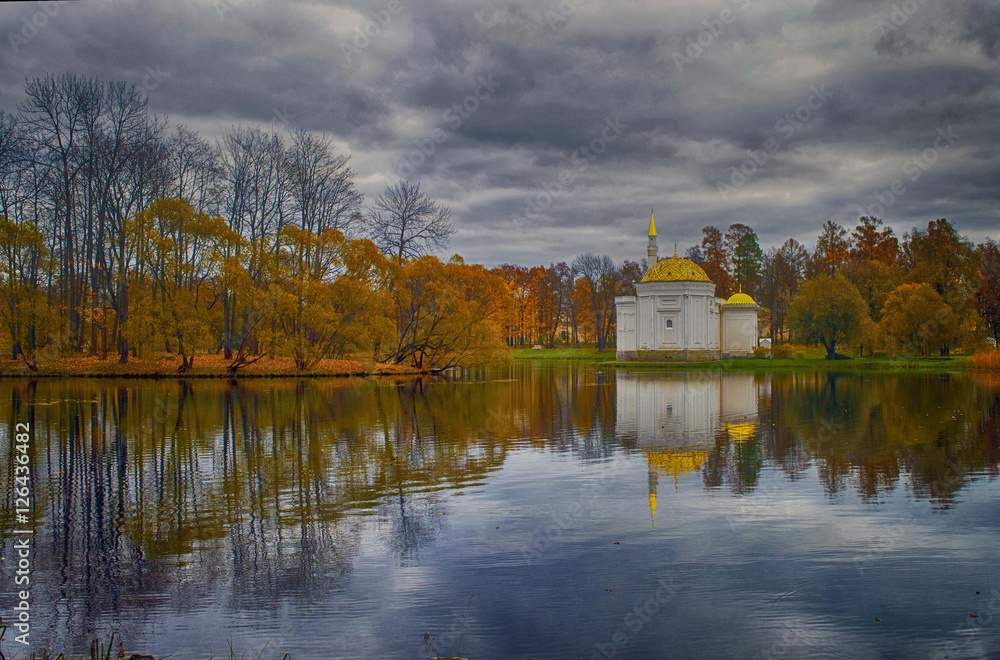 Fototapeta premium Turkish bath in Tsarskoye Selo. Russia
