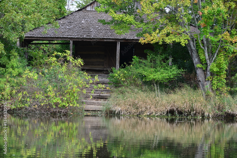 A lake at a Botanical gardens in Texas.
A lake at a Botanical gardens in Texas.