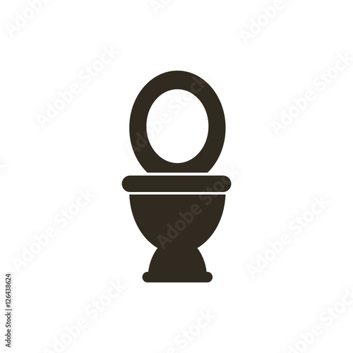 Toilet icon vector