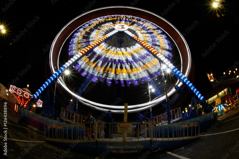 Amusement Rides night Amusement Rides night