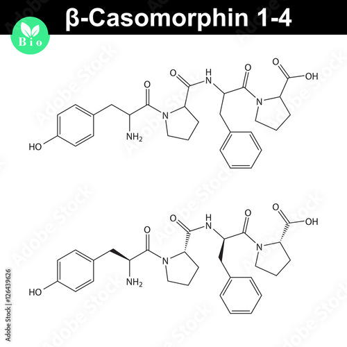 Beta Casomorphin 1-4 chemical molecule