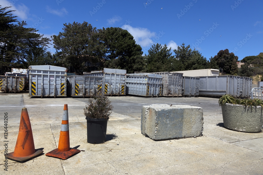 Fototapeta premium Dumpster
