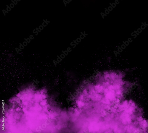 Abstract pink smoke background. Graphic design. Freeze motion.