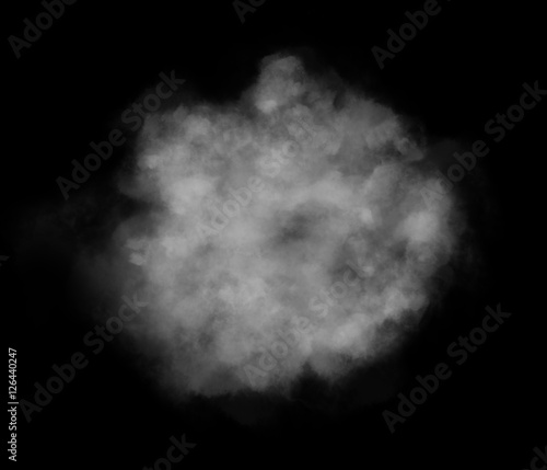 Abstract white smoke background. Graphic design. Freeze motion.