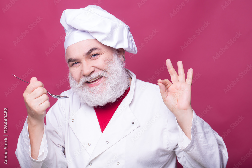 Cook with spoon Cook with spoon