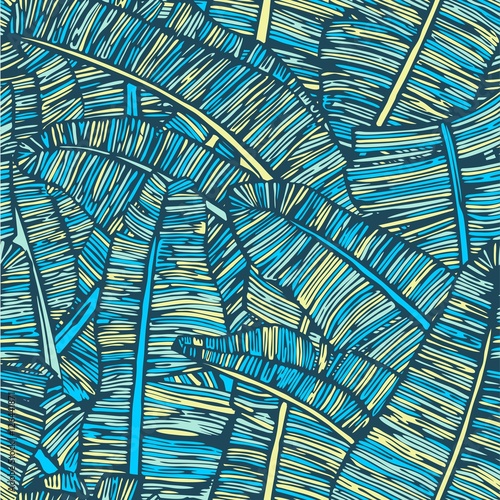 Tropical Leafs Pattern