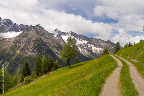 Trail In Riva Di Tures © Bjoern Bernhard