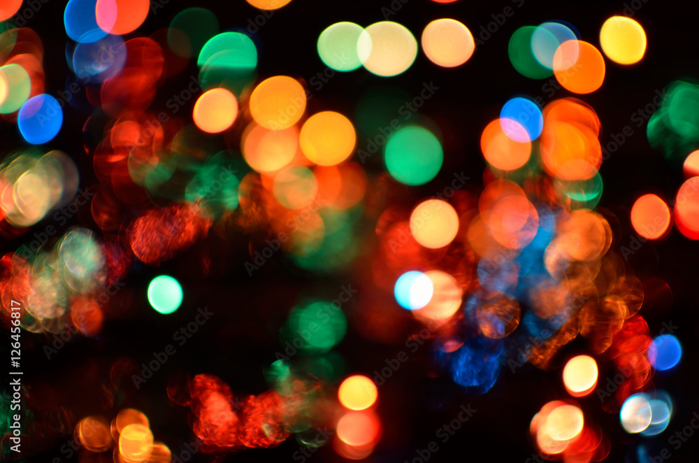 Holiday blurred colorful bokeh background Holiday blurred colorful bokeh background