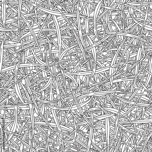 Grass texture- Seamless Pattern.
Hand drawn seamlessly repeating vector pattern with intricate grass motif.
