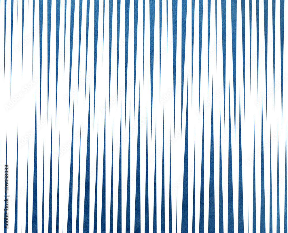 Watercolor dark blue striped background. Watercolor dark blue striped background.