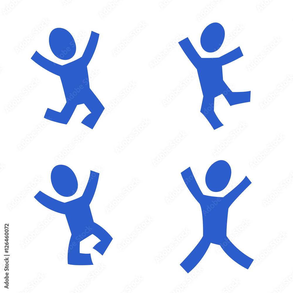 jumping figures jumping figures
