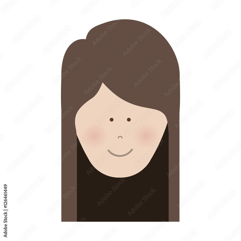 woman cartoon icon image vrctor illustration design woman cartoon icon image vrctor illustration design
