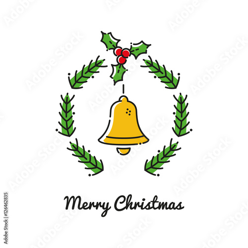 Weihnachtliche Dekoration, merry christmas