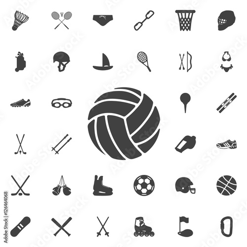 volleyball ball icon