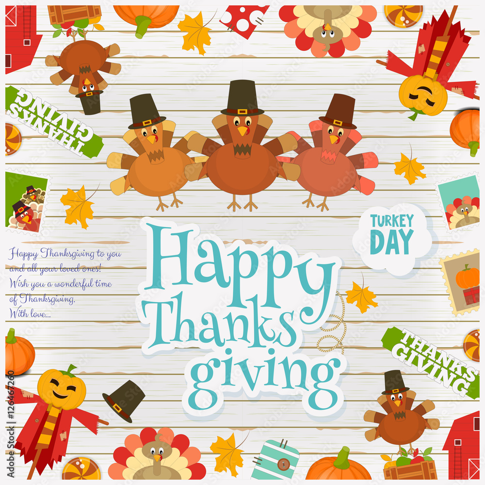 Thanksgiving card Thanksgiving card