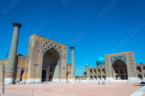 Registan square – the most famous Central square of the city o