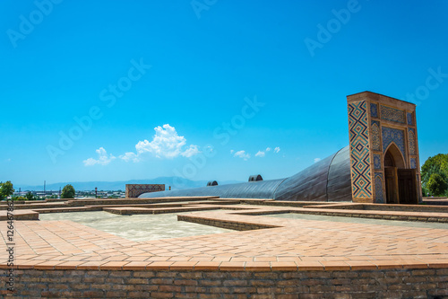 The Observatory Of Ulugbek, Samarkand, Uzbekistan.