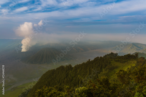 Mountain Bromo volcano - island Java Indonesia