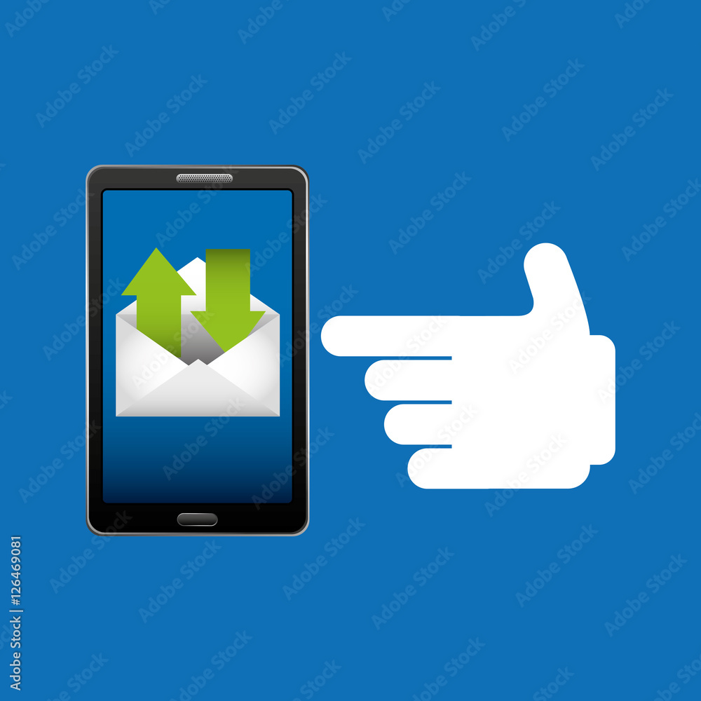 concept email send receive message icon vector illustration eps 10 concept email send receive message icon vector illustration eps 10