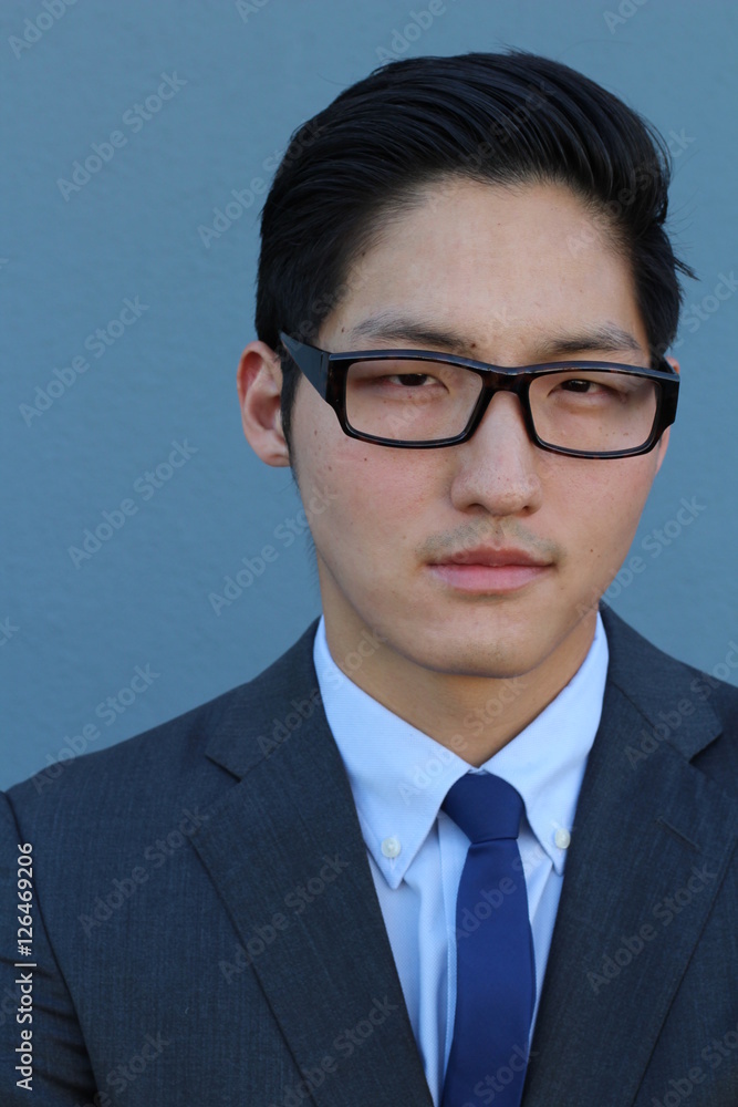 Determined to make his career a success - Stock image Determined to make his career a success - Stock image