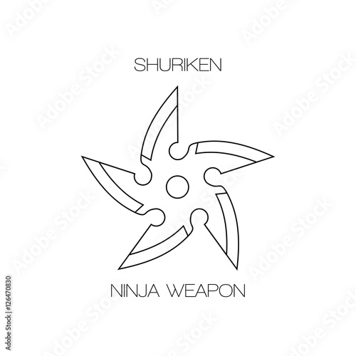 Shuriken ninja japanese weapon2