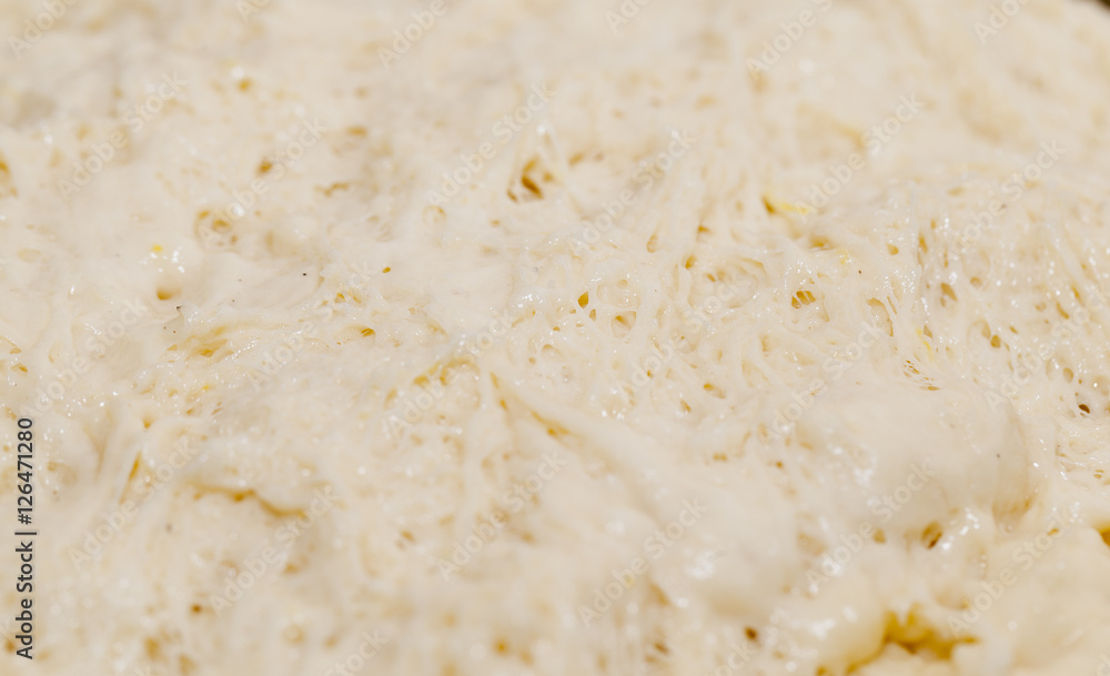 dough for the pie, close-up dough for the pie, close-up