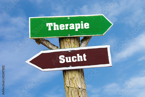 Schild 127 - Suchttherapie © Thomas Reimer