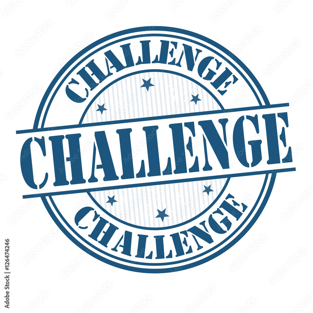 Challenge sign or stamp Challenge sign or stamp