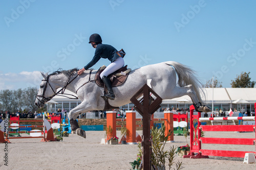 horse jumping competition