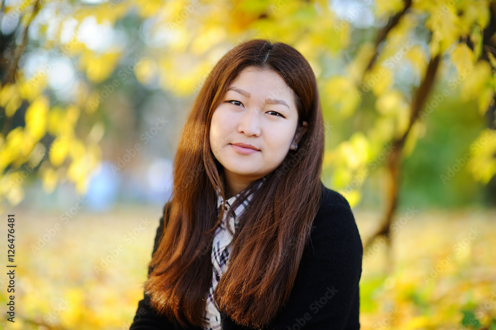 Pretty asian girl outdoors portrait Pretty asian girl outdoors portrait