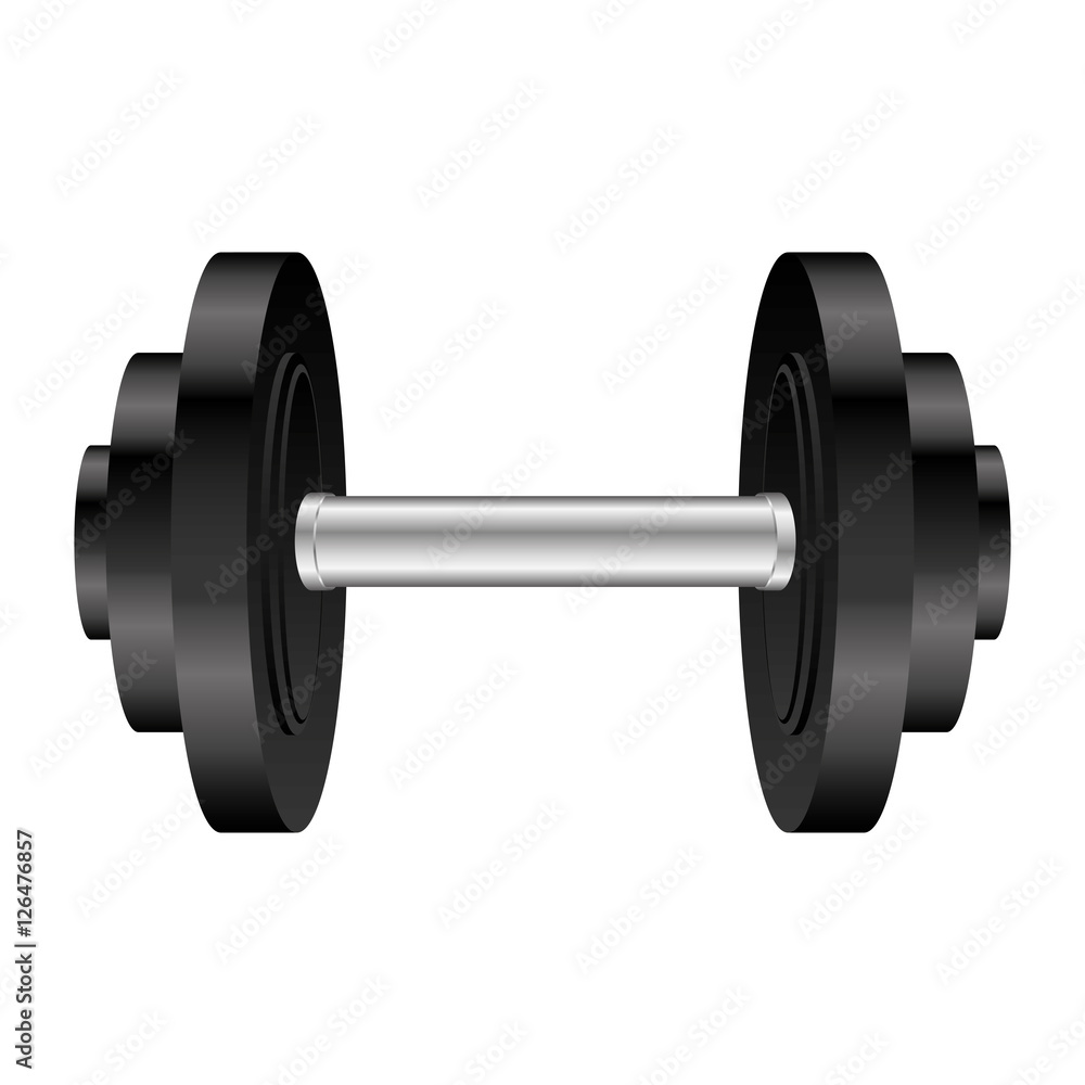 single dumbell icon image vector illustration design single dumbell icon image vector illustration design