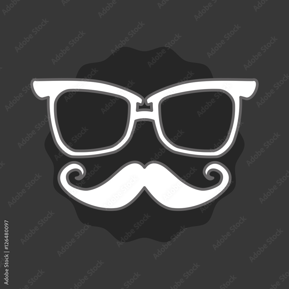 Hipster fashion lifestyle icon vector illustration graphic design Hipster fashion lifestyle icon vector illustration graphic design