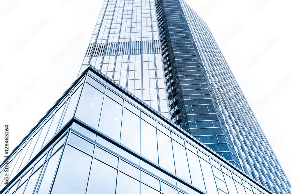Obraz premium Bank / Hochhaus / Bürogebäude