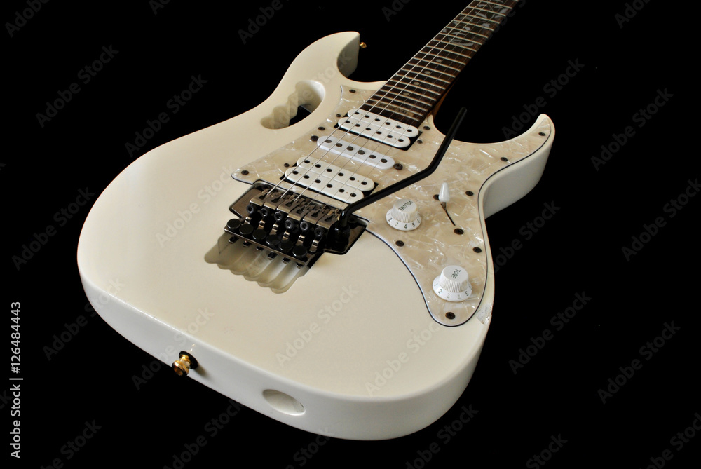 Obraz premium White Shredders Guitar Jem