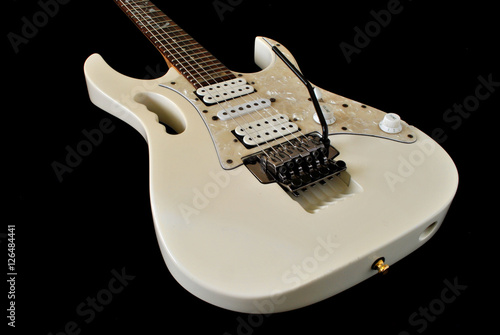 White Shredders Guitar Jem photo