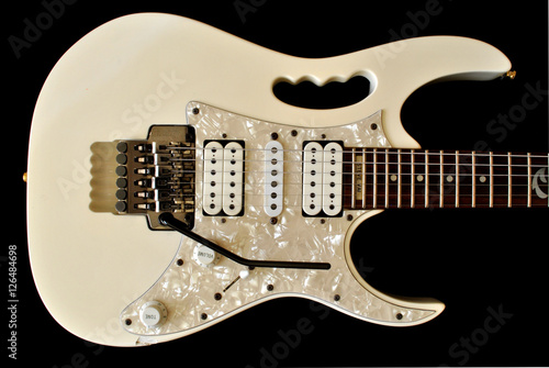 White Shredders Guitar Jem photo