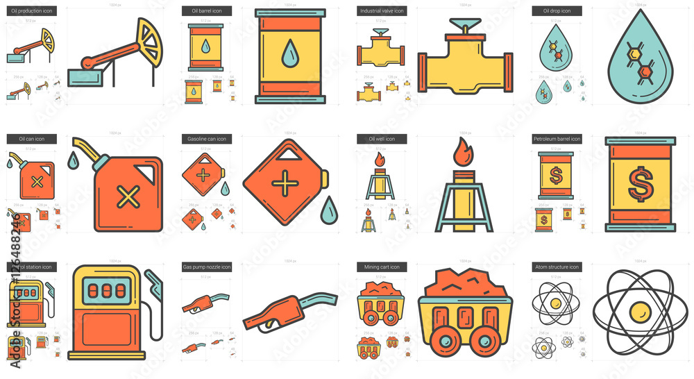 Ecology line icon set. Ecology line icon set.