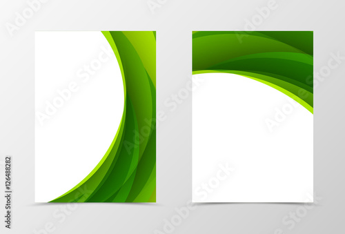 Front and back dynamic flyer template design