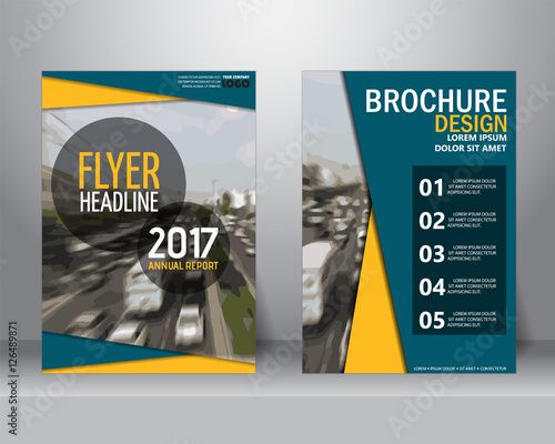 brochure template design, f...