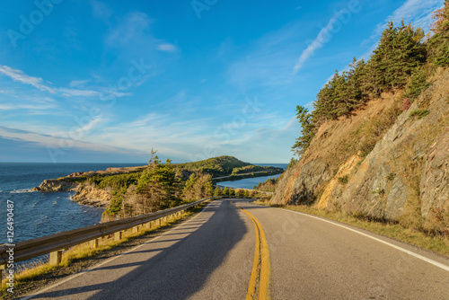Fotografering Cabot Trail Scenic view