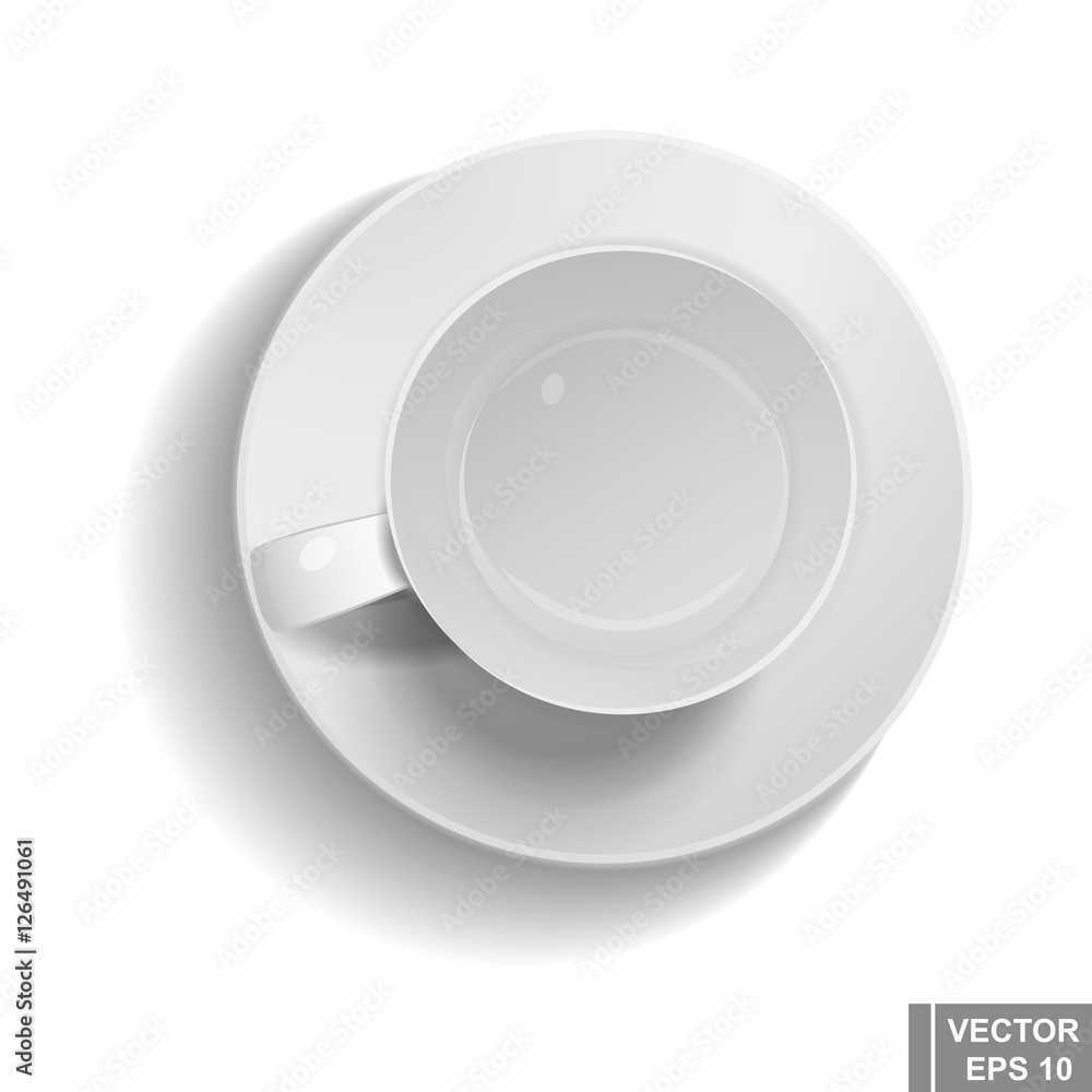 Realistic ceramic mug. Hot drinks. 3D. Coffee. Tea. For your design Realistic ceramic mug. Hot drinks. 3D. Coffee. Tea. For your design