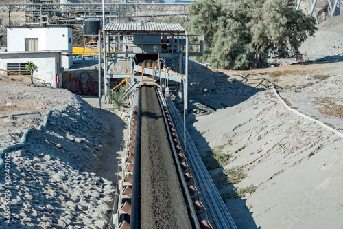 Billede på lærred phosphorus mine in california view