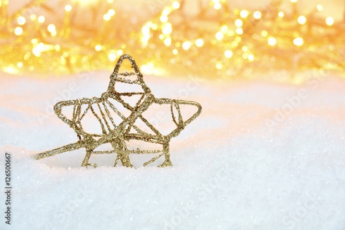 Grußkarte - Weihnachtsstern...