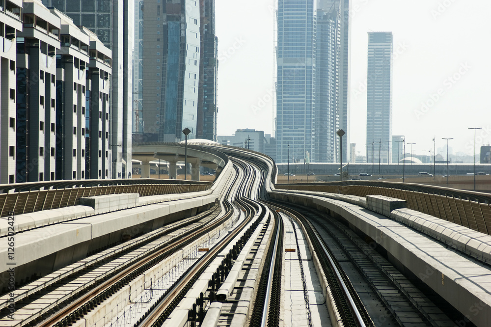 Fototapeta premium subway tracks