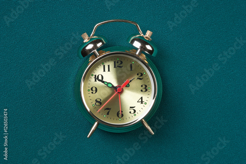 Wallpaper Mural golden alarm clock Torontodigital.ca