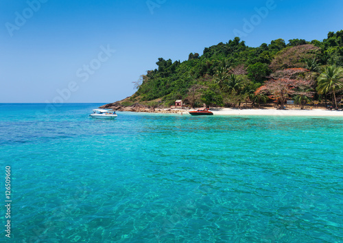 Tropical island in Thailand