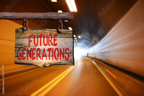 Obraz na płótnie Future generations