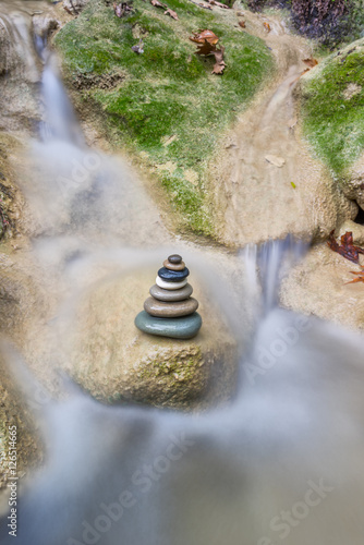 Zenstones at the waterfalls photo