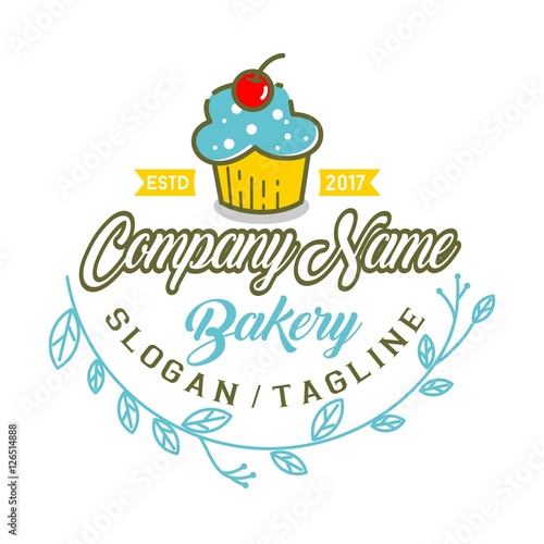 bakery vector logo