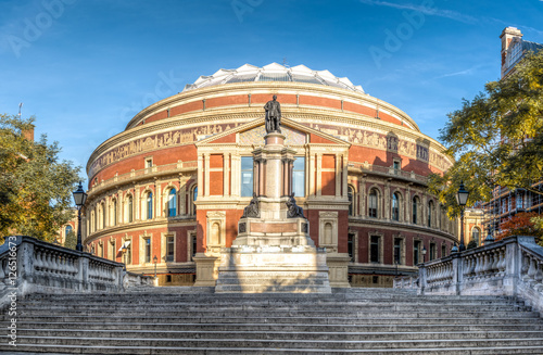 The royal Albert hall in South Kensington London, UK